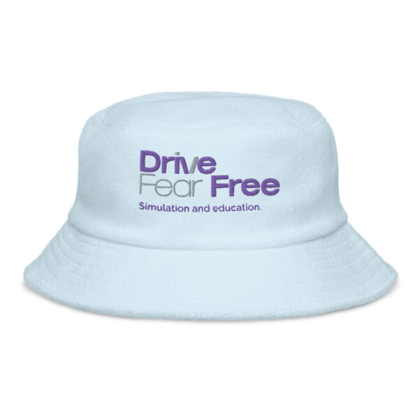 Unstructured terry cloth bucket hat - Image 3