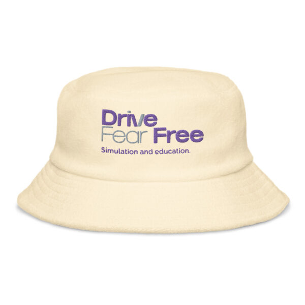 Unstructured terry cloth bucket hat - Image 4