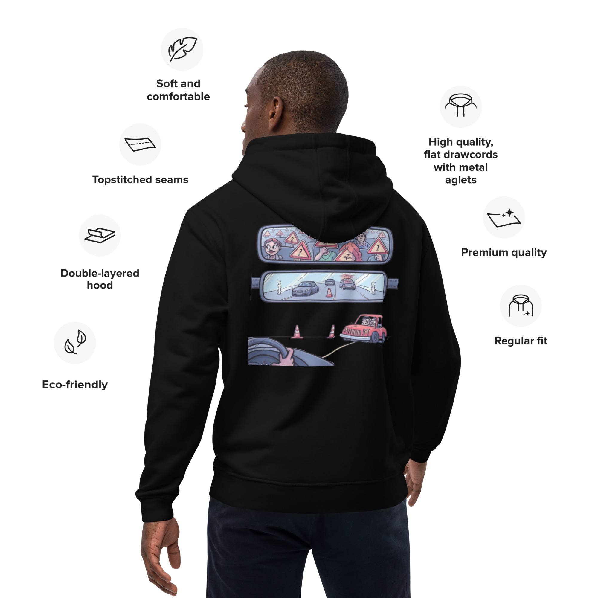 Premium eco hoodie - Image 4