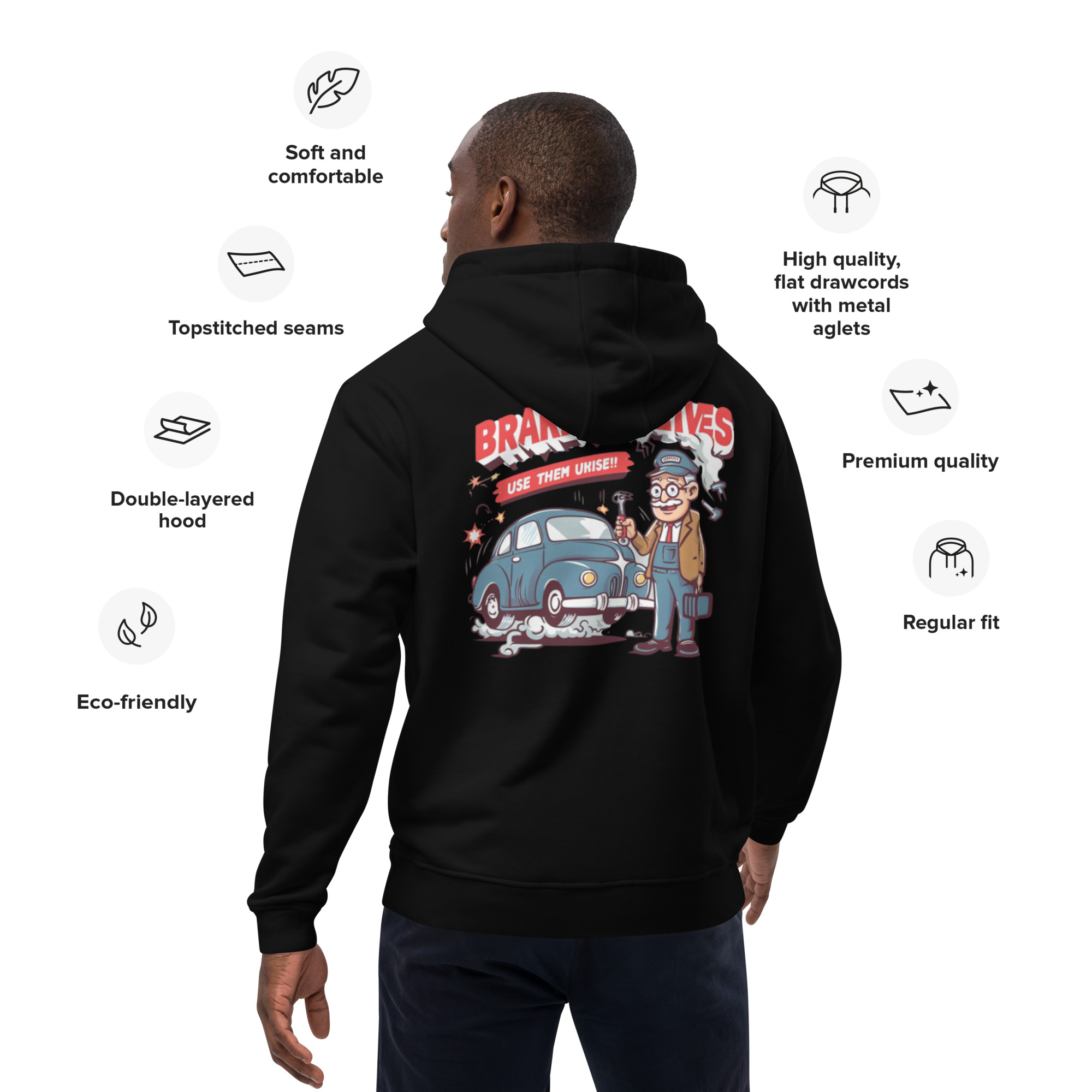 Premium eco hoodie - Image 4
