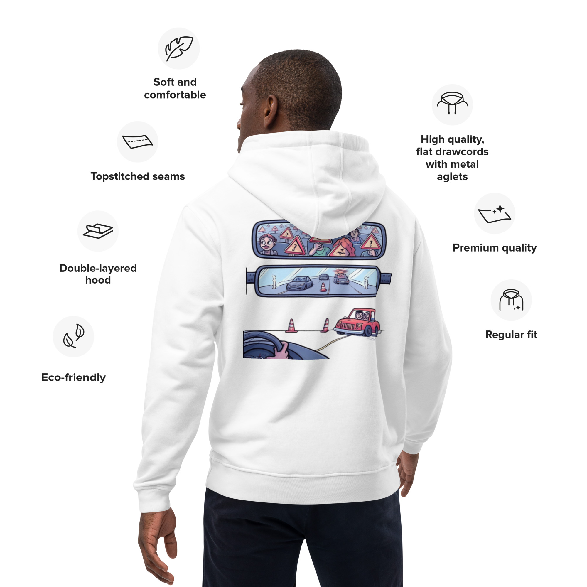 Premium eco hoodie - Image 7