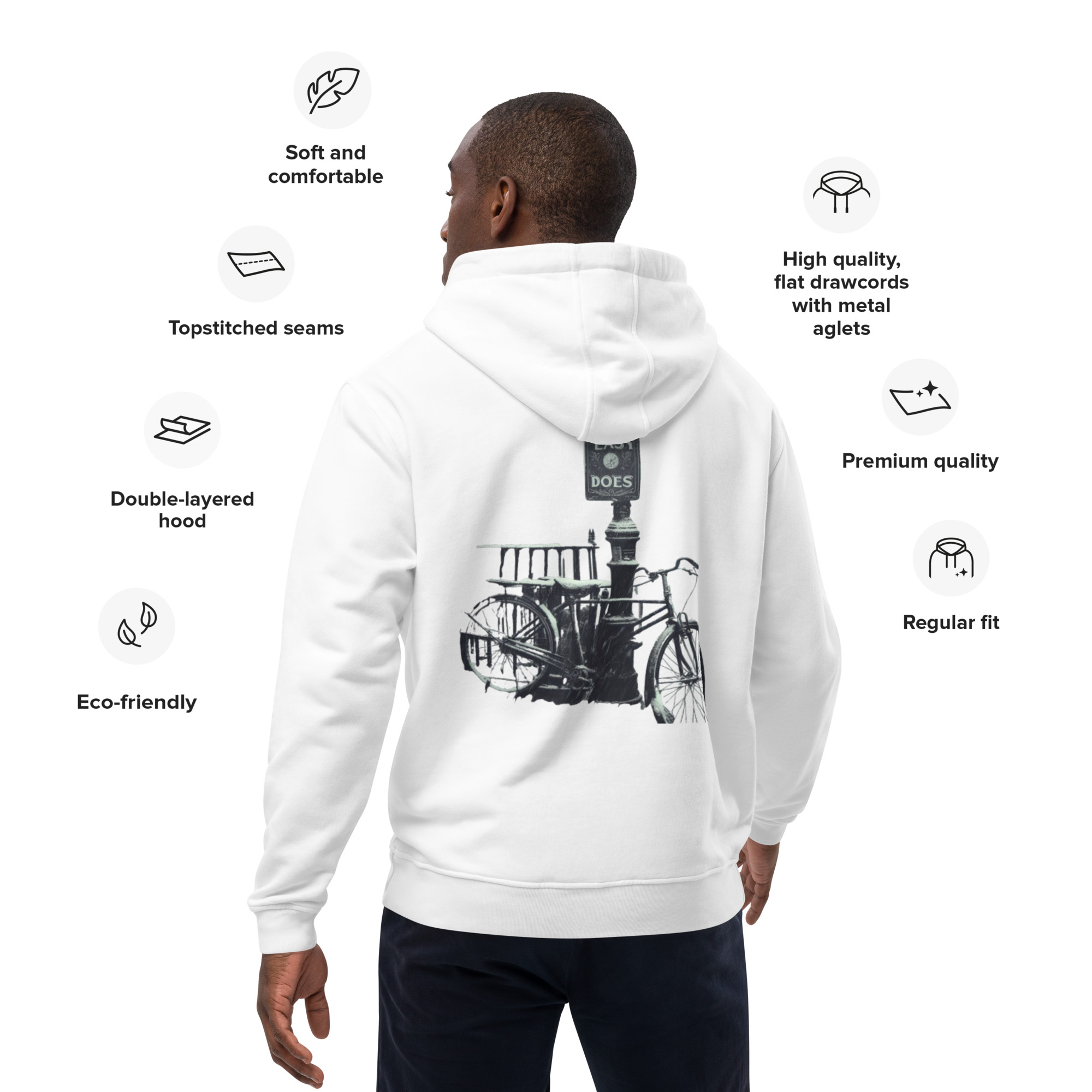 Premium eco hoodie - Image 7