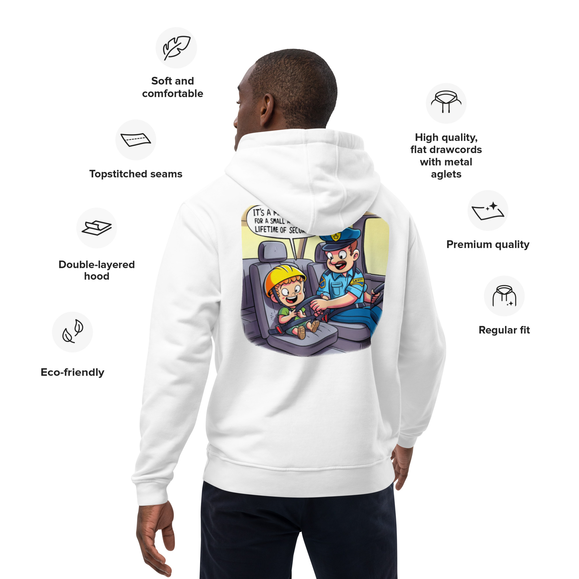 Premium eco hoodie - Image 7