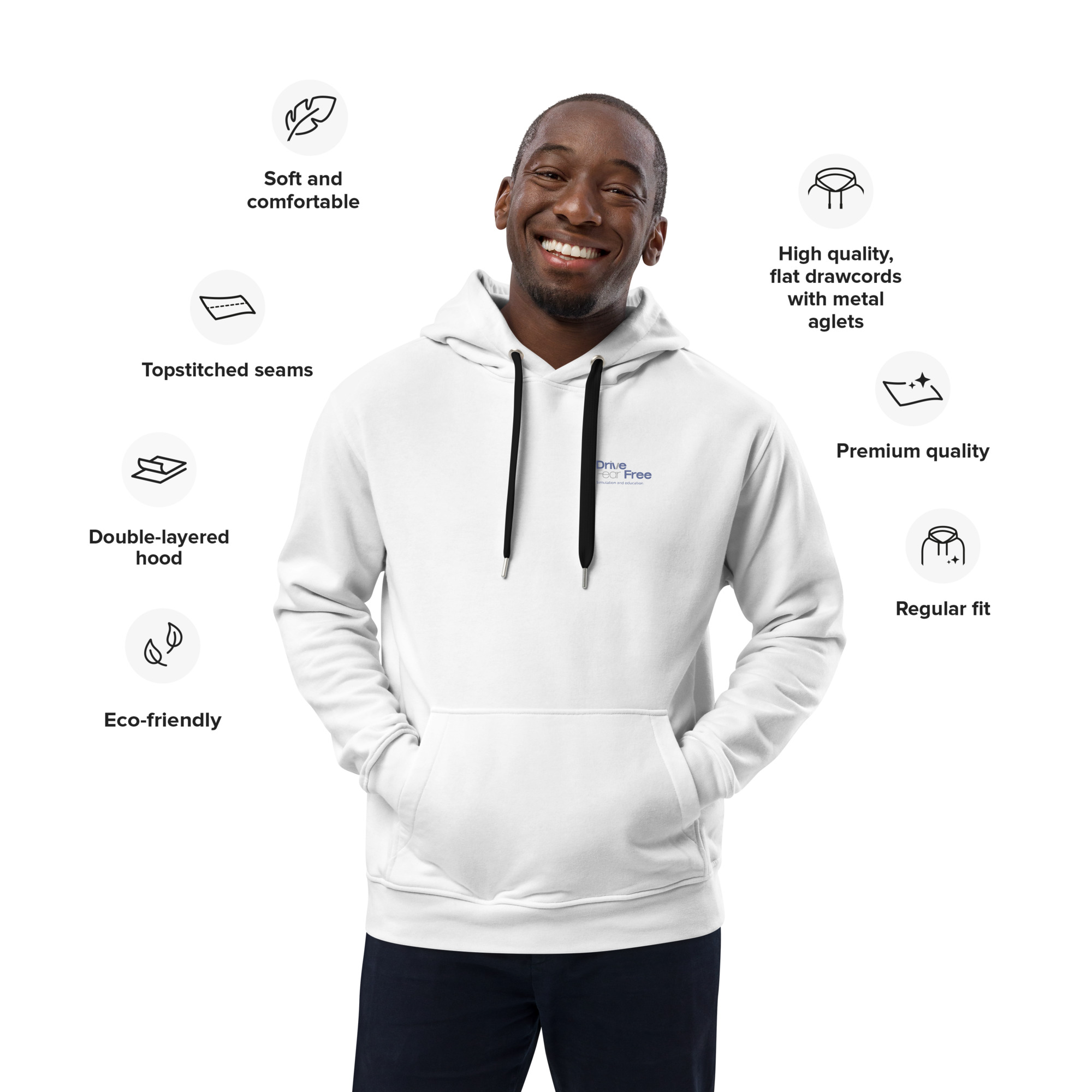 Premium eco hoodie - Image 8
