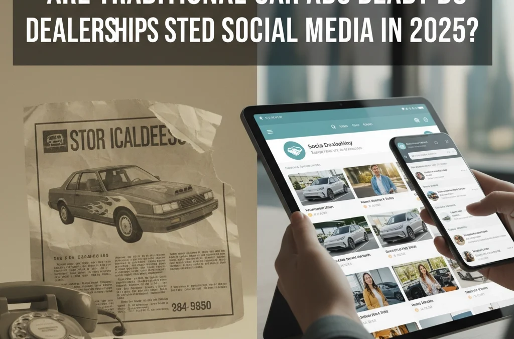 Are Traditional Car Ads Dead? Do Dealerships Still Need Social Media in 2025?