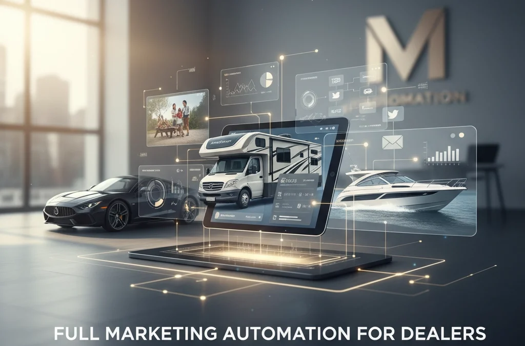 Full Marketing Automation for Dealers: Auto, RV, and Boat