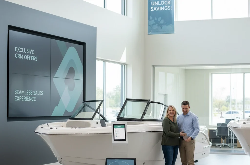 Boost Boat Dealer Sales: In-Store Promotions Powered by CRM