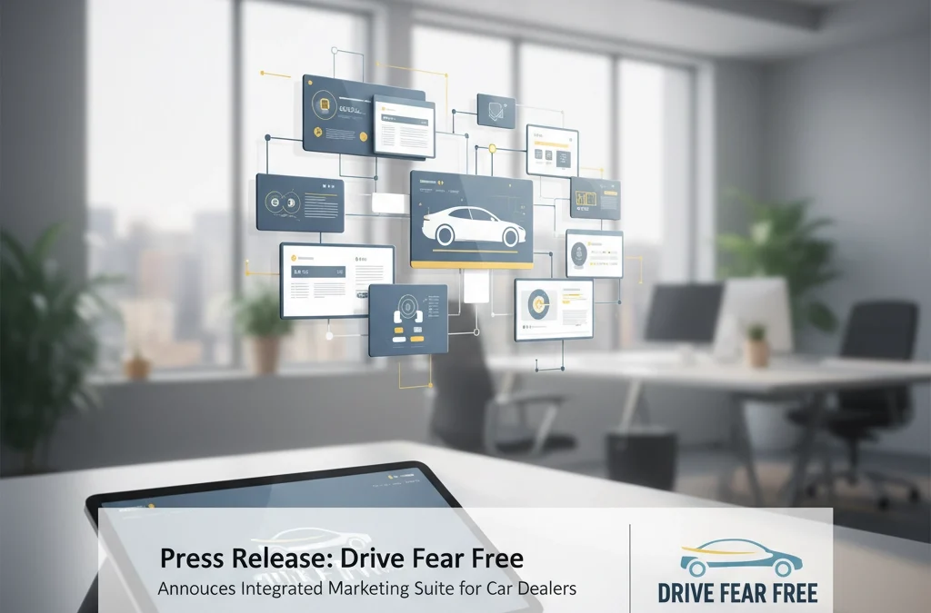 Press Release: Drive Fear Free Announces Integrated Marketing Suite for Car Dealers