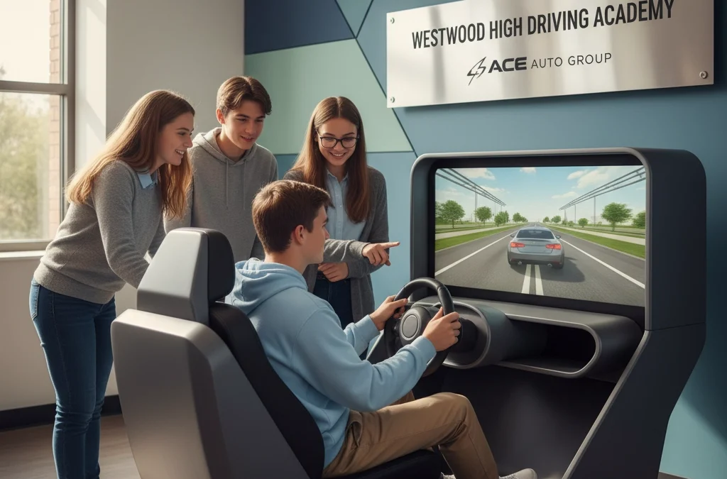 Why Car Dealerships Should Sponsor High School Driver Simulators