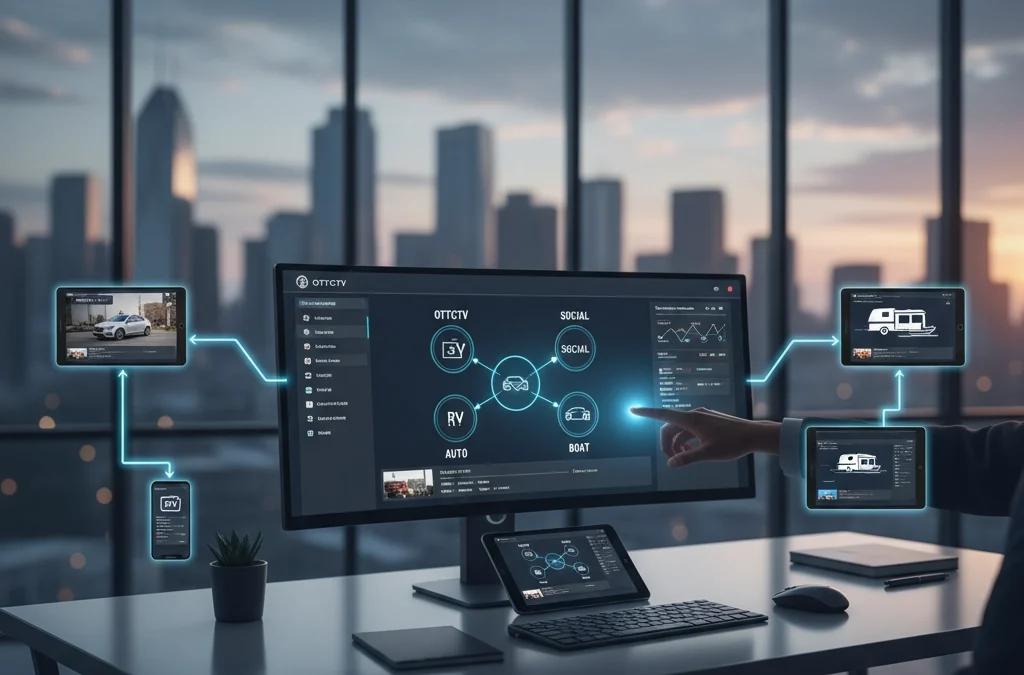 OTTCTV & Social Media Management: Expand Your Reach Across Auto, RV, and Boat Dealerships