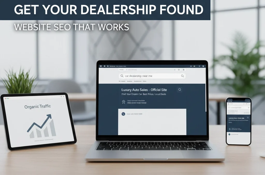Get Your Dealership Found: Website SEO That Works