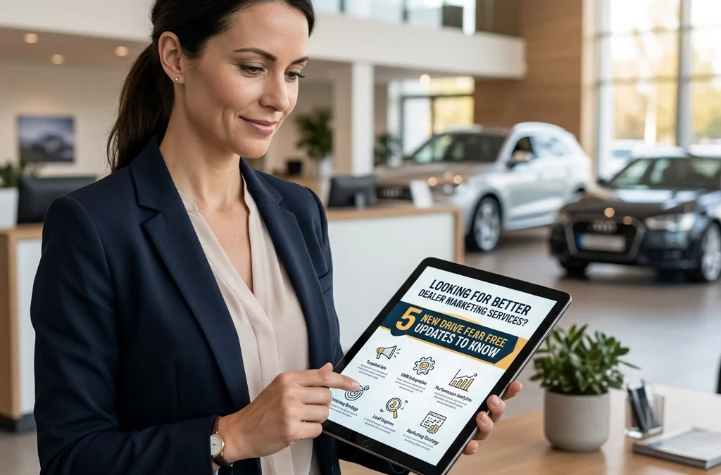 Looking For Better Dealer Marketing Services? Here Are 5 New Drive Fear Free Updates to Know