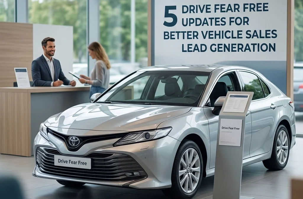 Looking For Better Vehicle Sales Lead Generation? Here Are 5 Drive Fear Free Updates You Should Know