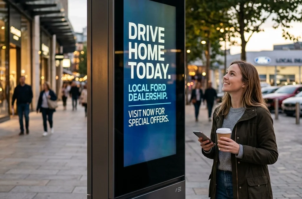 Digital Out-of-Home Matters: How Our Latest DOOH Updates Are Driving Local Dealership Traffic
