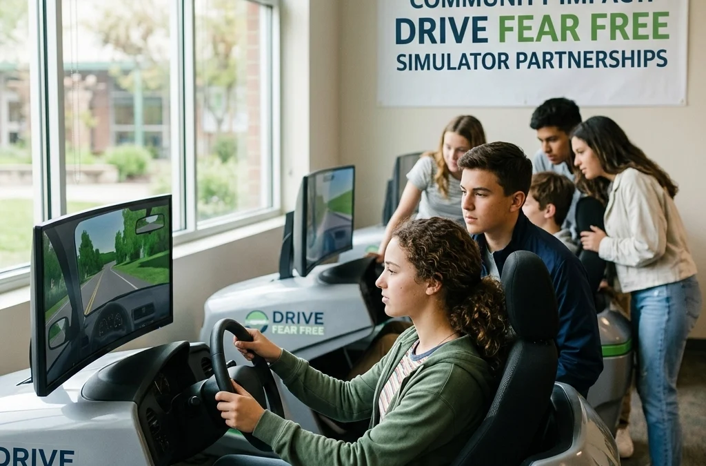 Community Impact Matters: Drive Fear Free Announces 10 New High School Simulator Partnerships